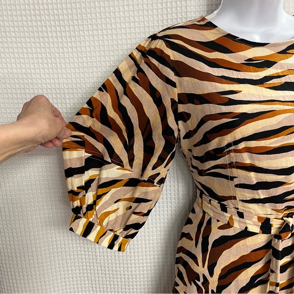 Who What Wear ladies leopard print mini dress size XS (NWT) - Picture 4 of 11